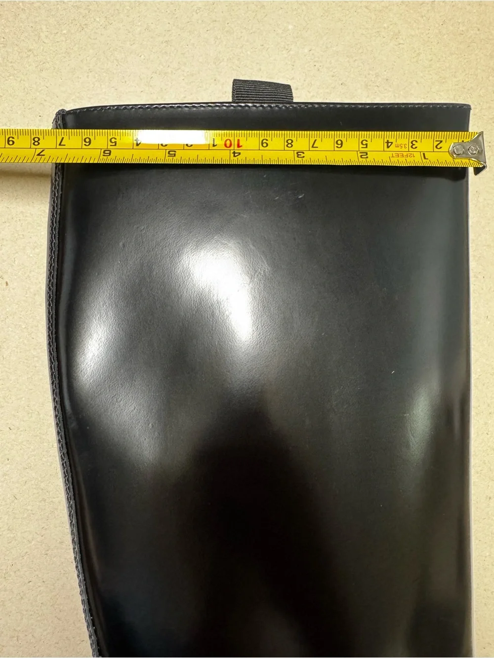 Anthropologie Silent D Black Leather Giselle Riding Boots Sz 38 EU / 7 US + Box